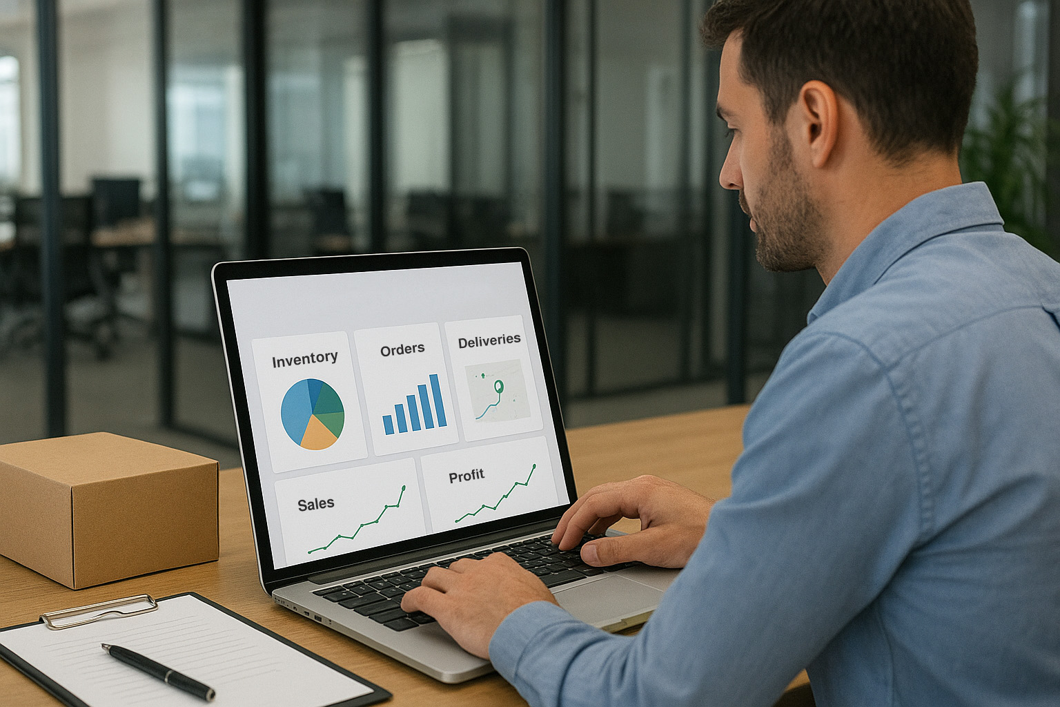 Construction ERP (enterprise resource planning) software